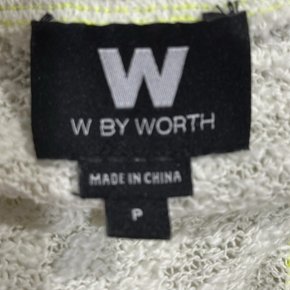 W by Worth Cotton Tunic Sweater Size  Small - EUC - Picture 5 of 6